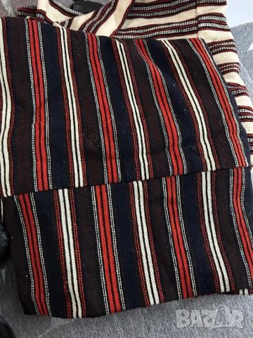 Ръчно тъкан автентичен калъф за дюшек, снимка 4 - Антикварни и старинни предмети - 51896449