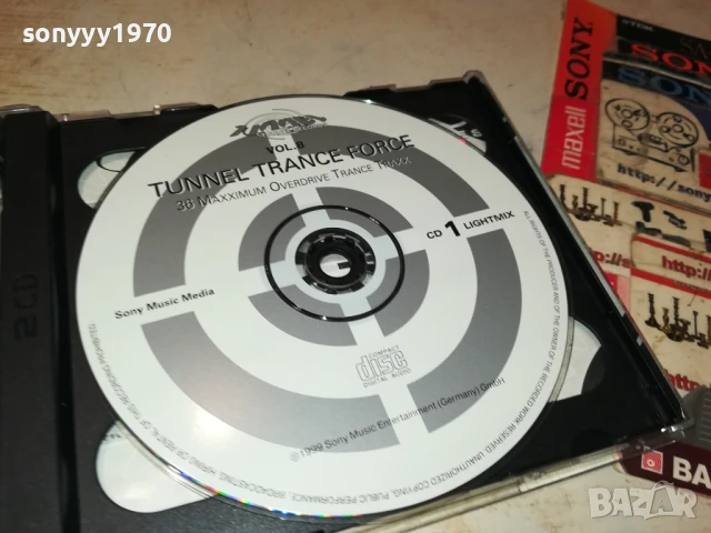 TUNNEL TRANCE FORCE X2CD 1008251228, снимка 16 - CD дискове - 51315671