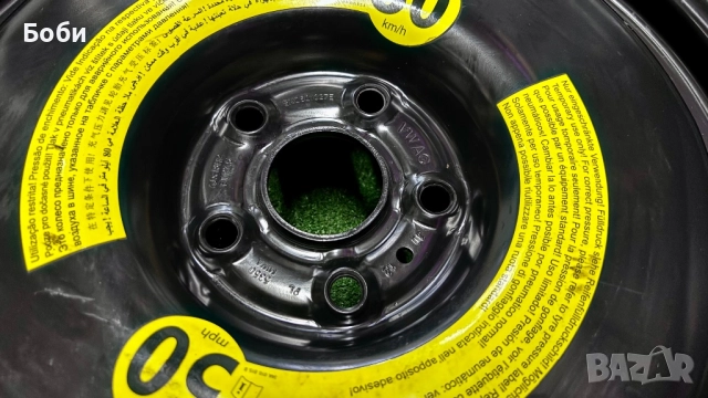 Резерва 5/112/18 VW Audi Skoda Seat145/80/18, снимка 4 - Гуми и джанти - 52344334