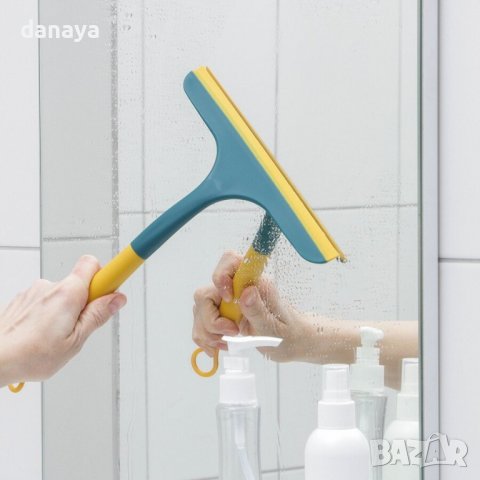 3560 Малка стъклочистачка с гумирана дръжка