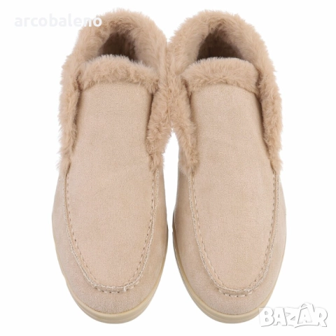 Дамски зимни боти до глезена, 4цвята , снимка 18 - Дамски боти - 52456381