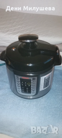 Продавам Мултикук TefalCY505EE0,в гаранция 22 месеца. . Цена 60 евро., снимка 2 - Мултикукъри - 52985752