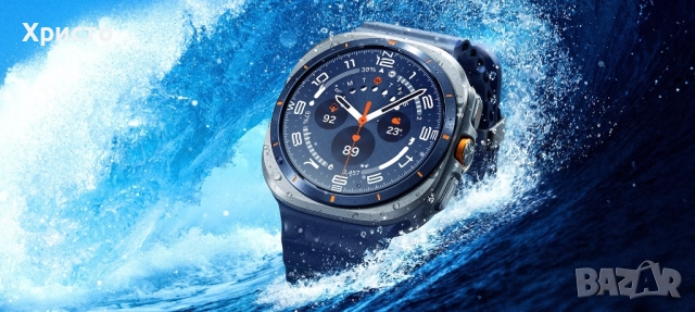 НОВ!!! Смарт часовник Samsung Galaxy Watch Ultra (2025), 47mm, LTE, Titanium Blue, снимка 3 - Смарт часовници - 52463909