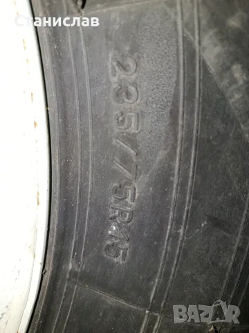 гуми с джанти 235/75R15 за Mitsubishi Pagero, снимка 3 - Гуми и джанти - 56156170