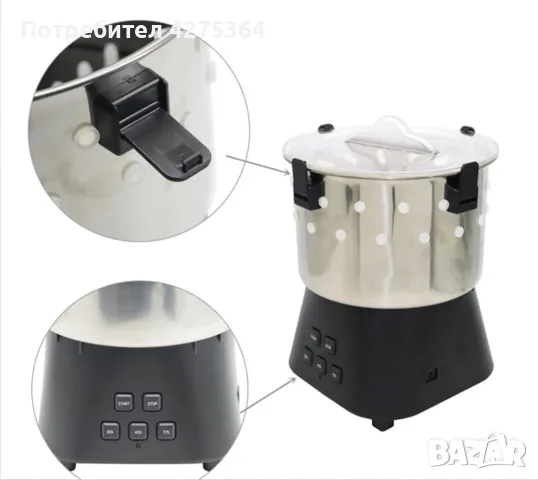 Машина за скубане на пъдпъдъци 12V, 220V 15W, снимка 9 - Селскостопанска техника - 48879977