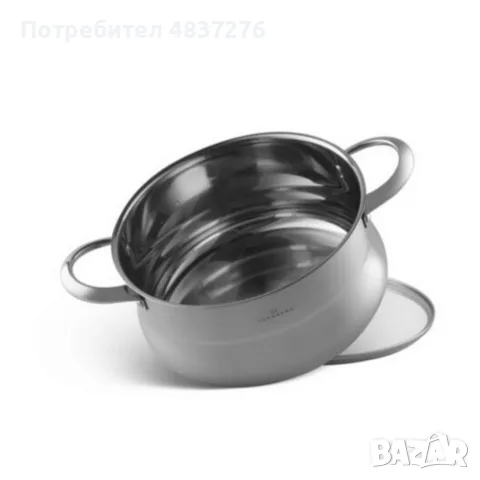 Комплект съдове за готвене от неръждаема стомана, снимка 9 - Съдове за готвене - 56138389