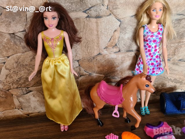 Лот Кукли Барби на Mattel и конче, снимка 2 - Кукли - 41912568