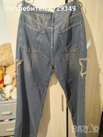 Дънки с прав крачол , снимка 4 - Дънки - 53379582