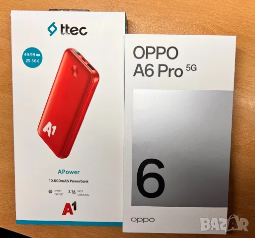 OPPO A6 Pro 5G + 🔋 ttec A1 PowerBank 10 000 mAh