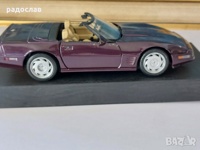 Maisto-Chevrolet Corvette LT-4 C4-1996-1/18 Метална количка, снимка 4 - Колекции - 35741342