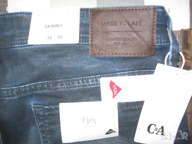 Дънки C&A  мъжки,М-Л, снимка 3 - Дънки - 47399064