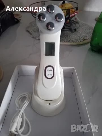 Мултифункционален Козметичен Уред за Лице 5 в 1 (RF, EMS, LED фототерапия)