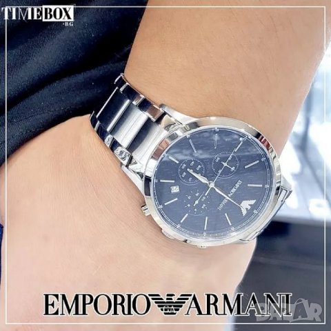 Emporio Armani AR2486 Renato Chronograph. Нов мъжки часовник, снимка 5 - Мъжки - 38775036