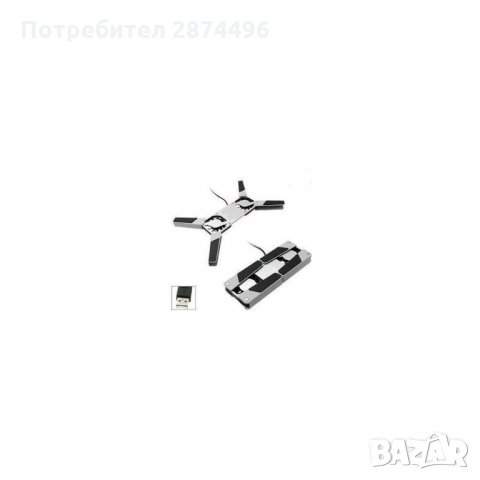 0074 Сгъваем USB охладител за лаптоп , снимка 4 - Други стоки за дома - 35796041