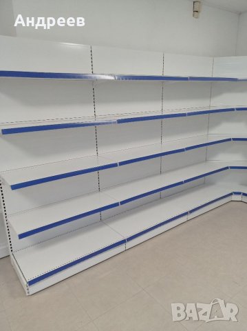 Вътрешен ъглов модул и крайстенни стелажи, снимка 17 - Стелажи и щандове - 35884202