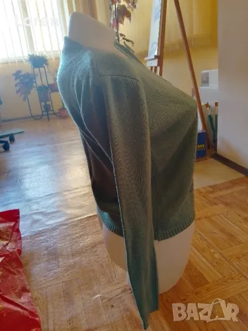 Подарявам зелена блузка , снимка 5 - Блузи с дълъг ръкав и пуловери - 49564541