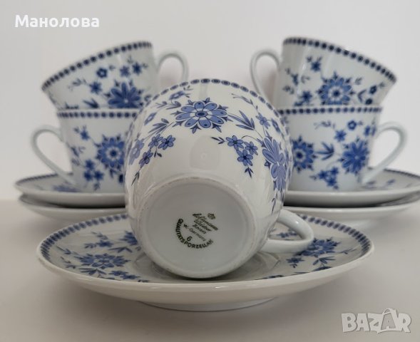 Порцеланови чаши подходящи за кафе или чай Seltmmann Weiden Bavaria., снимка 4 - Чаши - 40892470