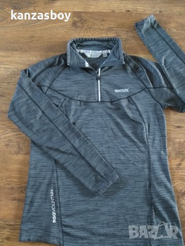 Regatta Black Womens Yonder Half Zip Fleece - дамска термо блуза КАТО НОВА, снимка 4 - Спортни екипи - 41878507