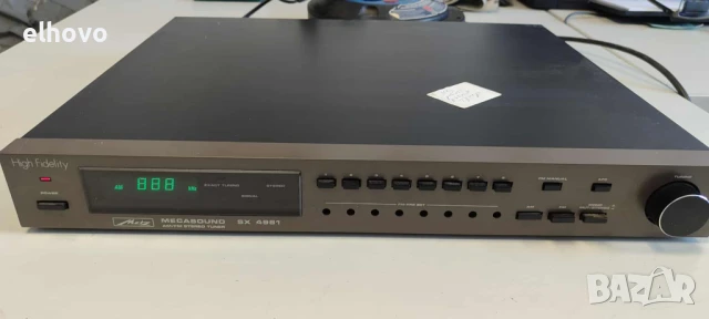 Стерео тунер Metz SX 4981, снимка 2 - Ресийвъри, усилватели, смесителни пултове - 51362144