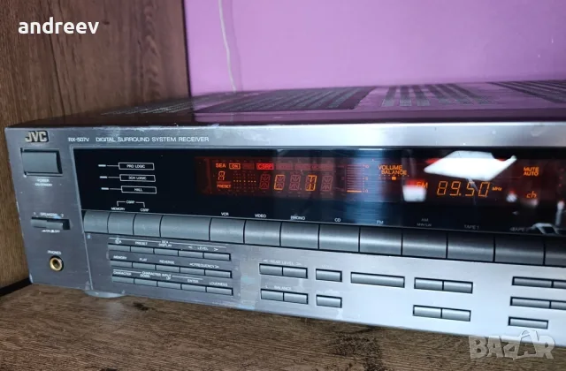 JVC RX-507 транзисторен съраунд ресийвър, снимка 3 - Ресийвъри, усилватели, смесителни пултове - 56109200