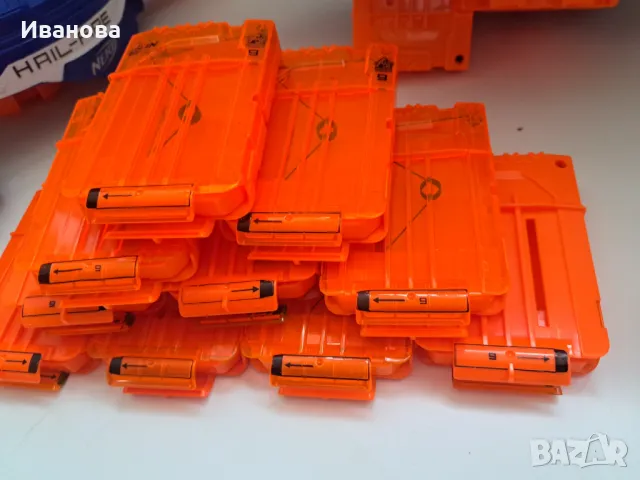 Бластер с батерии  : Nerf Gun N-Strike Elite Hail Fire, снимка 7 - Други - 49517743