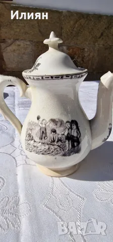 Сервиз за кафе с детски над 100 годишен , снимка 15 - Сервизи - 47315798