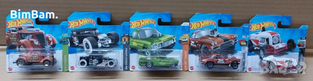Колички Hot Wheels / Хот Уилс - 37 модела / 008, снимка 6 - Коли, камиони, мотори, писти - 51571782