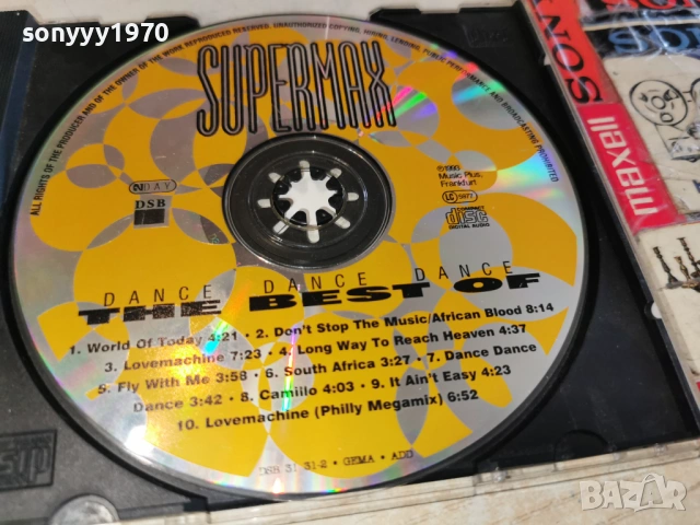 SUPERMAX-ORIGINAL CD 0903261833H2E6R, снимка 6 - CD дискове - 53771505
