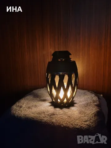 Decotech bluetooth "огнена" LED колонка