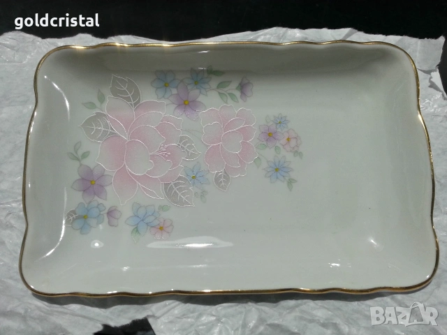 Стар български порцелан чинии , снимка 11 - Антикварни и старинни предмети - 53129128