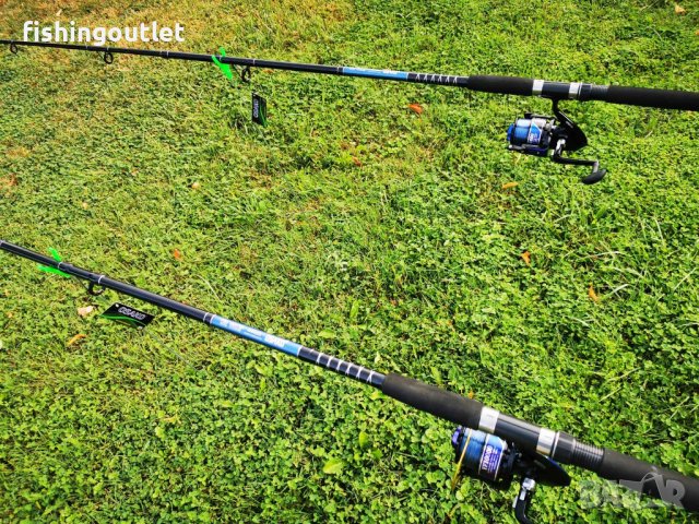 Комплект две дънни въдици с акция до 400гр и две макари YF 10 000.Нови, снимка 4 - Въдици - 34177206