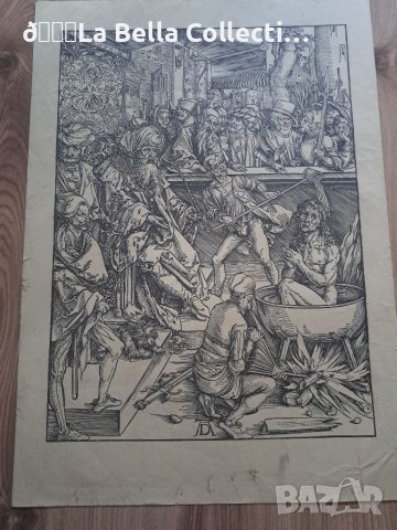 Литография Албрехт Дюрер с воден знак , снимка 9 - Други ценни предмети - 40873431