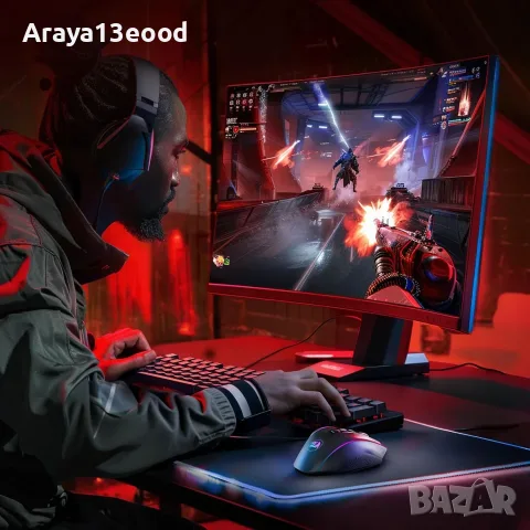 Безжична гейминг мишка Redragon M901P-KS – 16 000 DPI, 19 програмируеми бутона, RGB, снимка 6 - Клавиатури и мишки - 55948118