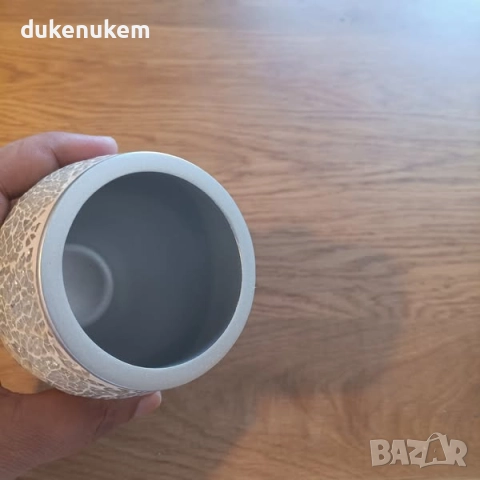 MSV Scarlett чаша за баня от полирезин, за четки за зъби, снимка 4 - Други - 51471713