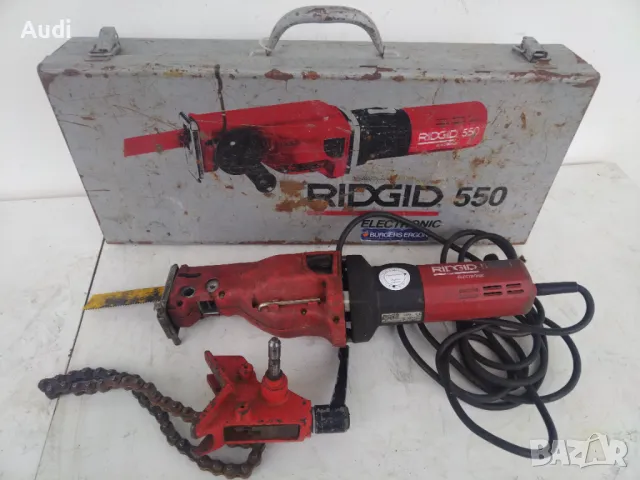 Електрическа ножовка-саблен трион  RIDGID 550-1  мощност: 1200W  5.3А  За рязане на метал, дърво, пл