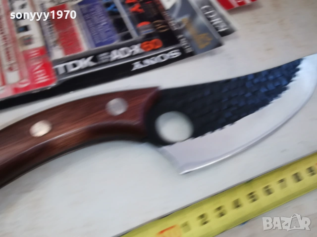 МАСИВЕН КРИВ НОЖ С ОТВОР 2702261933, снимка 10 - Ножове - 53649745
