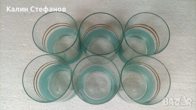 Ретро ракиени чашки 6 бр, снимка 5 - Чаши - 50526090