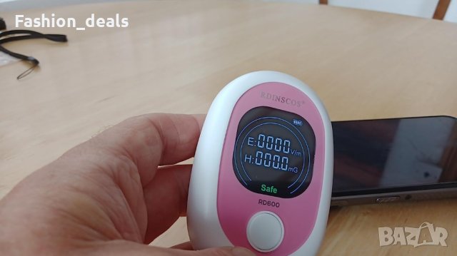 Нов LCD детектор за електромагнитна радиация тестер за дома, бременни жени, снимка 7 - Други стоки за дома - 41577768