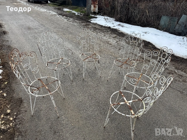 Метални Столове 6 броя