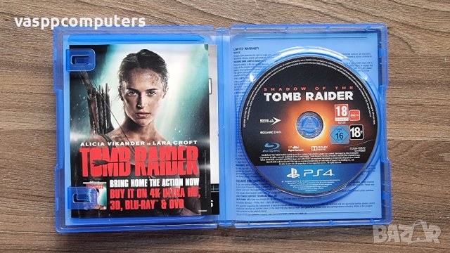 Shadow of the Tomb Raider PS4, снимка 2 - Игри за PlayStation - 42720886