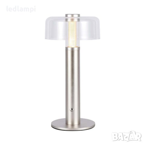 Настолна LED Лампа 1W Димиране Златиста Презареждане Топло Бяла Светлина, снимка 1 - Настолни лампи - 41143767