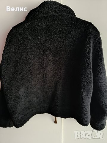 Черно късо палтенце, снимка 3 - Палта, манта - 44166271