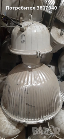 Индустриални лампи тип Камбана, Осветително тяло, Промишлен осветител, снимка 7 - Друго търговско оборудване - 53495216