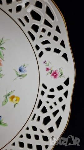 Ажурена фруктиера на столче - Burg Lindau, снимка 4 - Други - 52614172