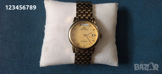 Автоматичен швейцарски часовник, запазен, всичко работи, снимка 7 - Мъжки - 53578795