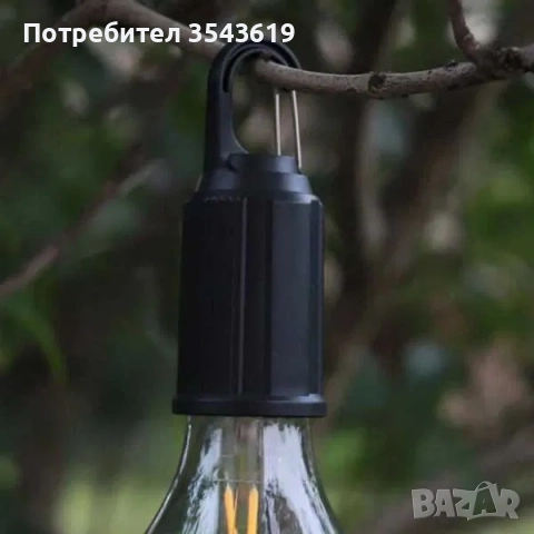 ЛЕД Къмпинг Крушка Лампа за окачване на акумулаторна батерия led , снимка 6 - Лед осветление - 51785950