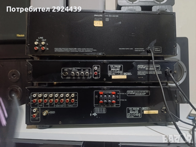 PHILIPS FA 650 ft 650 fc 630, снимка 9 - Ресийвъри, усилватели, смесителни пултове - 52728265