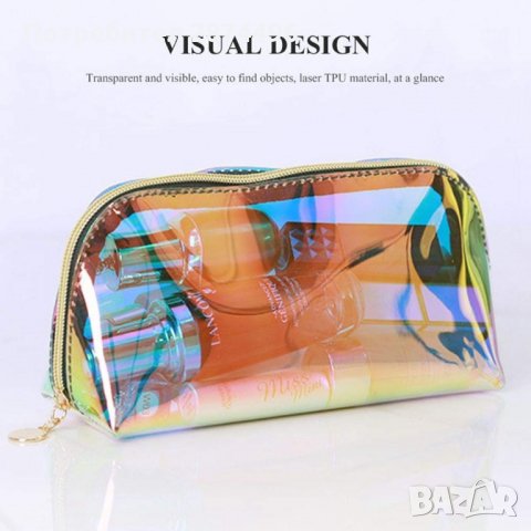 3026 Козметичен прозрачен несесер "Visible Bag", снимка 15 - Други стоки за дома - 35789873