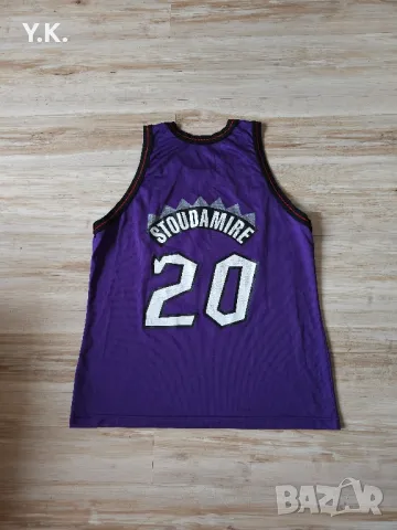 Оригинален мъжки баскетнолен потник Champion x Toronto Raptors NBA x Staudamire, снимка 3 - Тениски - 50362076