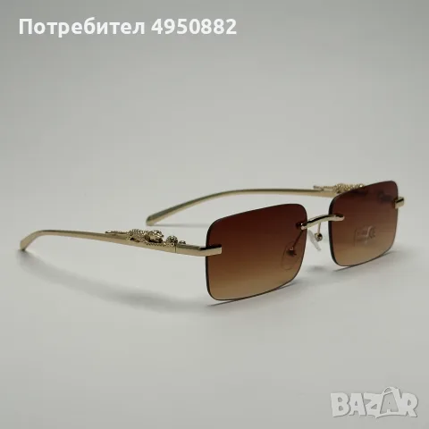 Слънчеви очила La Phanthere нови, черни и кафяви, UV400 защита Унисекс, снимка 6 - Слънчеви и диоптрични очила - 56161903